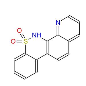 5H-benzo[5,6][1,2]thiazino[4,3-h]quinoline 6,6-dioxide