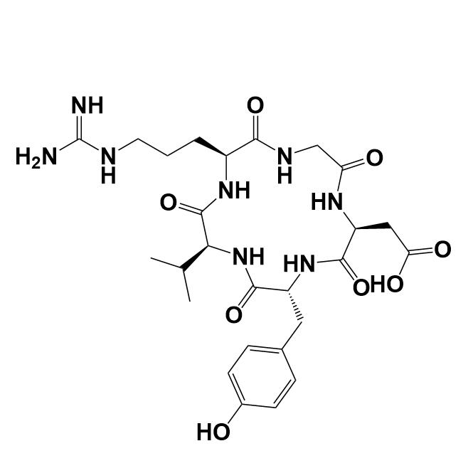 c(RGDyV) cyclo (Arg-Gly-Asp-d-Tyr-Val).png