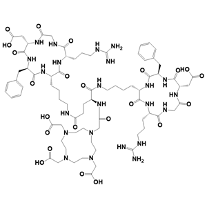 DOTA-E[cyclo(RGDfK)]2探針多肽/250612-06-7