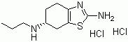 CAS 登錄號：104632-25-9, 鹽酸普拉克索, S(-)-2-氨基-6-正丙氨基-4,5,6,7-四氫苯并噻唑二鹽酸鹽