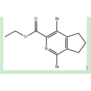 1,4-二溴-6,7-二氫-5H-環(huán)戊[c]吡啶-3-羧酸乙酯