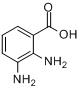 CAS:603-81-6_2,3-二氨基苯甲酸的分子結構