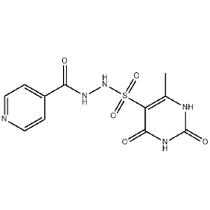 N'-異煙酰胺基-6-甲基-2,4-二氧-1,2,3,4-四氫嘧啶-5-磺酰肼