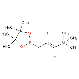 (E)-三甲基(3-(4,4,5,5-四甲基-1,3,2-二氧硼雜環(huán)戊烷-2-基)丙-1-烯-1-基)硅烷