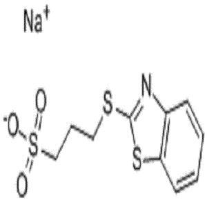 3-(苯駢噻唑-2-巰基)-丙烷磺酸鈉　