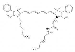 ICG-PEG-azide/N3，吲哚菁綠-聚乙二醇-疊氮