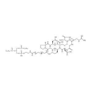 DSPE-PEG-iRGD,磷脂-聚乙二醇-靶向穿膜肽iRGD環(huán)肽,DSPE修飾多肽供應