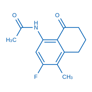 N-(3-氟-4-甲基-8-氧代-5,6,7,8-四氫萘-1-基)乙酰胺
