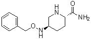 CAS 登錄號(hào)：1416134-49-0, (2S,5R)-5-[(苯基甲氧基)氨基]-2-哌啶甲酰胺