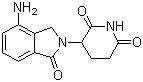 CAS 登錄號(hào)：191732-72-6, 來(lái)那度胺, 3-(7-氨基-3-氧代-1H-異吲哚-2-基)哌啶-2,6-二酮