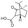 CAS 登錄號：18530-30-8， (1R,2S,4R)-4,7,7-三甲基-3-氧代-雙環(huán)[2.2.1]庚烷-2-羧酸