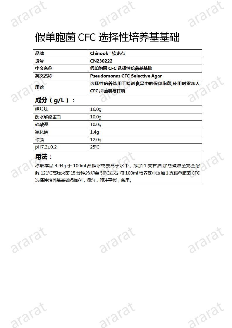 CN230222  假單胞菌CFC選擇性培養(yǎng)基基礎(chǔ)_01.jpg