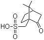 CAS 登錄號：3144-16-9, D(+)-10-樟腦磺酸, 右旋樟腦磺酸, 右旋-7,7-三甲基二環(huán)[2.2.1]庚烷-2-酮-1-甲磺酸