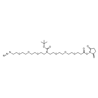 N-(Azido-PEG3)-N-Boc-PEG3-NHS ester