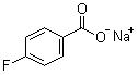 CAS 登錄號：499-90-1, 4-氟苯甲酸鈉