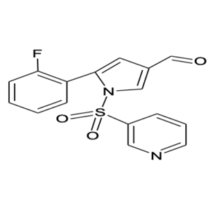 5-(2-氟苯基)-1-[(吡啶-3-基)磺?；鵠-1H-吡咯-3-甲醛