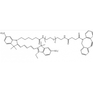 二苯環(huán)辛炔-聚乙二醇-花菁染料CY5