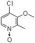 CAS 登錄號(hào)：122307-41-9, 4-氯-3-甲氧基-2-甲基吡啶 N-氧化物