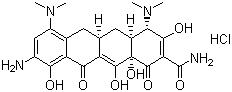 CAS 登錄號：149934-21-4, 9-氨基米諾環(huán)素鹽酸鹽