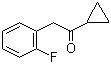 CAS 登錄號(hào)：150322-73-9, 1-環(huán)丙基-2-(2-氟苯基)乙酮