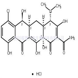 地美環(huán)素鹽酸鹽  CAS號：64-73-3