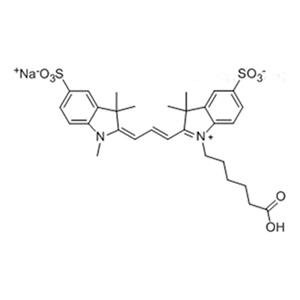 Sulfo-Cyanine3 COOH，1121756-11-3，磺酸基-Cy3 羧酸