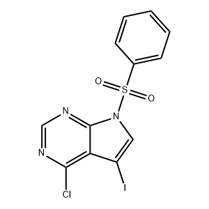 208459-84-1,4-氯-5-碘-7-(苯磺?；?-7H-吡咯并[2,3-D]嘧啶