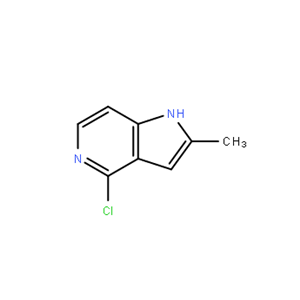 4-氯-2-甲基-5-氮雜吲哚