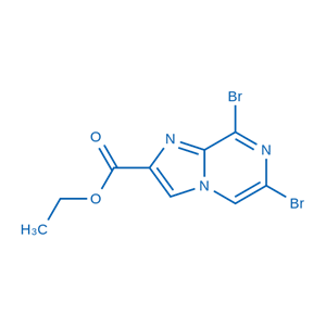 6,8-二溴咪唑并[1,2-a]吡嗪-2-羧酸乙酯（CAS：87597-21-5）