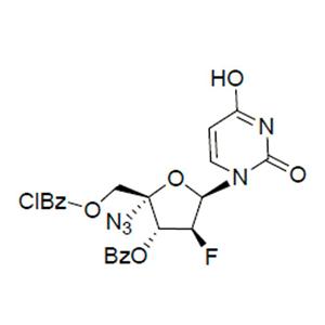 4’-疊氮基-3-苯甲?；?5-間氯苯甲?；?2-脫氧-2’-氟-β-D-阿拉伯尿苷