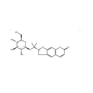 紫花前胡苷對(duì)照品