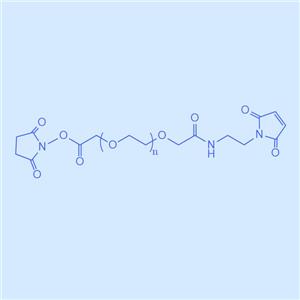 琥珀酰亞胺酯-聚乙二醇-馬來酰亞胺