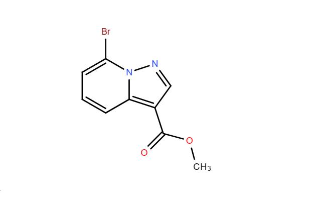 7-溴吡唑并[1,5-A]吡啶-3-羧酸甲酯.png