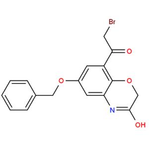 6-(芐氧基)-8-(2-溴乙?；?-2H-苯并[1,4]惡嗪-3(4H)-酮