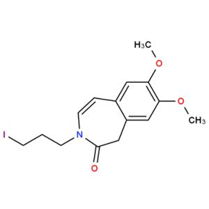 7,8-二甲氧基-3-(3-碘丙基)-1,3-二氫-2H-3-苯并氮雜卓-2-酮