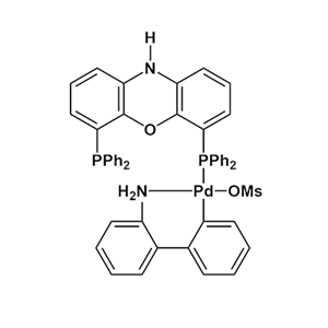 甲磺酸[4,6-雙(二苯基膦)吩噁嗪](2'-氨基-1,1'-聯(lián)苯-3-基)鈀(II)