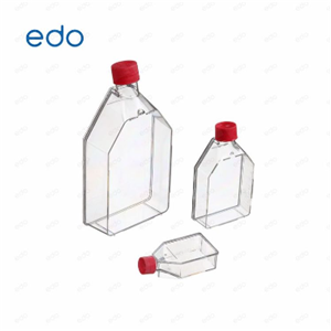 EDO 125mL 三角細(xì)胞搖瓶 透氣蓋滅菌 細(xì)胞培養(yǎng)皿 1個(gè)/袋，50袋/箱