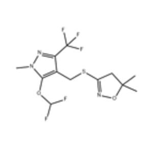 甲氧基-1-甲基-3-三氟甲基吡唑-4-基） 甲硫基]-5.5-二甲基-4.5-二氫異噁唑 