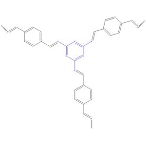 COF-4三聚氰氨和對苯二甲醛