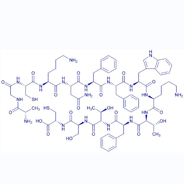 Somatostatin-14 (reduced) 51110-01-1；40958-31-4.png