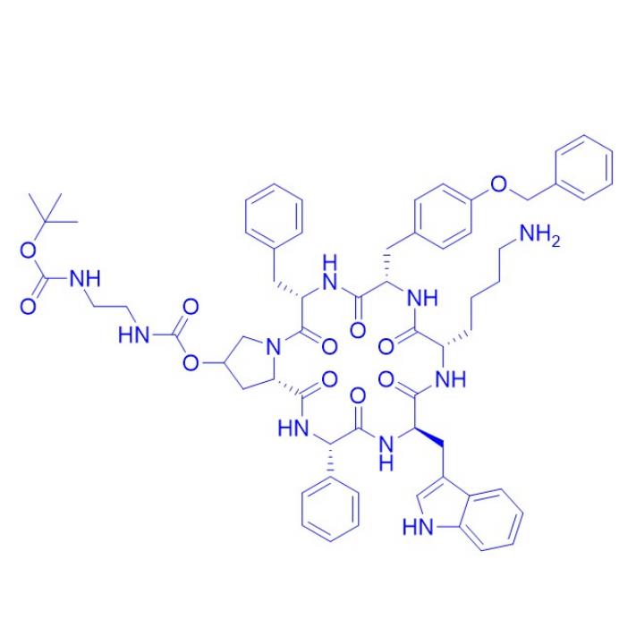 Pasireotide 396091-73-9；396091-76-2.png