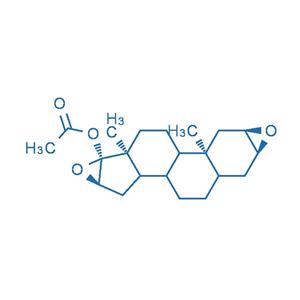 2a,3a,16a,17a-雙環(huán)氧雄甾-17b-羥基 5a-醋酸酯  50588-22-2