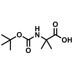 30992-29-1；N-叔丁氧羰基-2-甲基丙氨酸