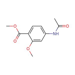 4-乙酰氨基-2-甲氧基苯甲酸甲酯