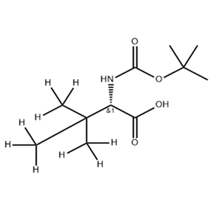 1158083-37-4，N-boc-L-tert-leucine-d9