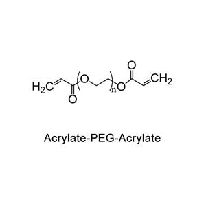 丙烯酸酯-聚乙二醇-丙烯酸酯；AC-PEG-AC