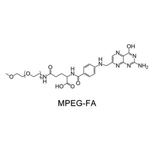 甲氧基聚乙二醇-葉酸；mPEG-Folic acid；MPEG-FA