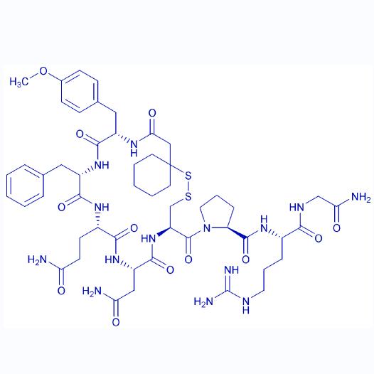 Manning Compound, [Pmp1, Tyr(OMe)2, Arg8] Vasopressin 73168-24-8.png