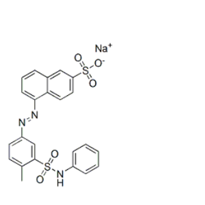 5-[[3-(苯胺基磺?；?-4-甲基苯基]偶氮]萘-2-磺酸鈉