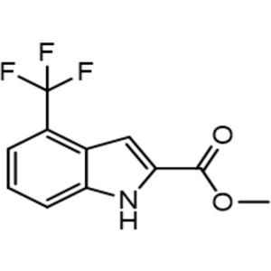 實(shí)驗(yàn)室自產(chǎn)中間體4-三氟甲基-2-吲哚甲酸甲酯